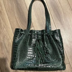 Patricia Nash bag - Green Crocodile